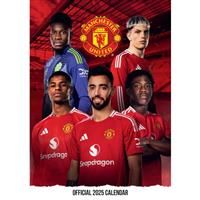 2025 Official Manchester United FC A3 Calendar