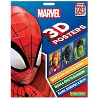 Marvel: 3D Posters - Marvel - Kids Activity Books (Paperback)