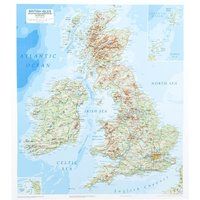 Dorrigo 3D British Isles relief map