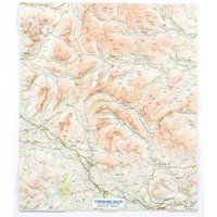 3D Yorkshire Dales relief map