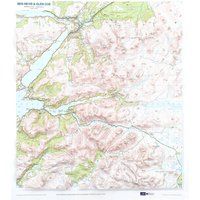 Dorrigo 3D Ben Nevis and Glen Coe relief map