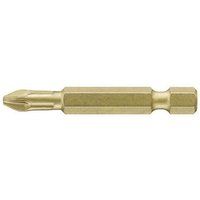 Wiha Gold Phillips Screwdriver Bits PH2 50mm Pack of 3