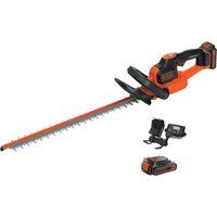 Black and Decker GTC18452PC 18v Cordless Hedge Trimmer 450mm 2 x 2ah Liion Charger