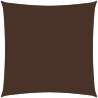 Sunshade Sail Oxford Fabric Square 2x2 m Brown