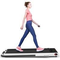 Folding Treadmill 2 In 1 Electric Running Machine Walking Treadmill w/ LED Display Remote Control